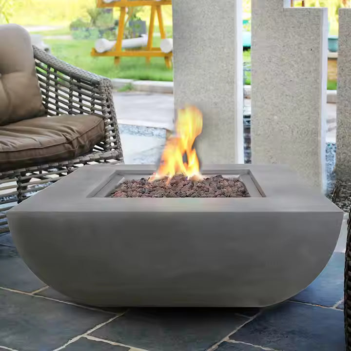 Modern Outdoor Firepit - Propane / Natural Gas