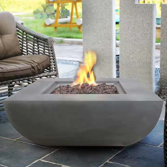 Modern Outdoor Firepit - Propane / Natural Gas